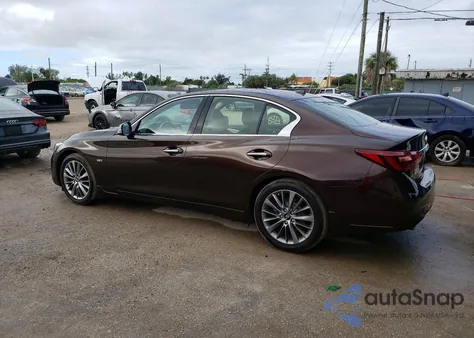 2020 Infiniti Q50 Pure z USA, uszkodzony, nr VIN JN1EV7AR8LM251216
